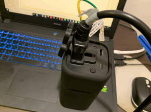 モバイルバッテリー 大容量 20100mAh/65W ポータブル電源予備電源 パソコン バッテリー ( AC出力 + USB ポート + USB-C