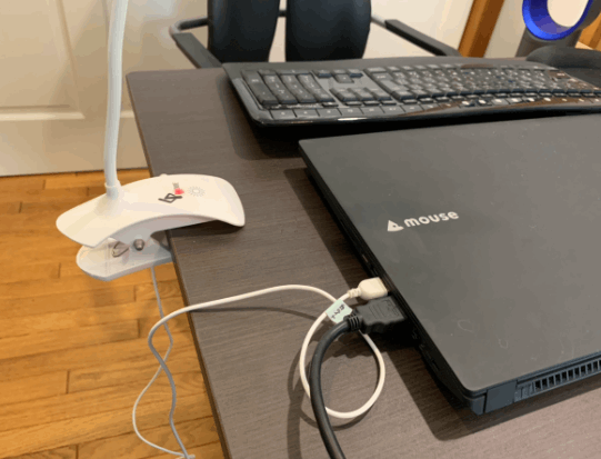 おうちワーク協会林博子のおすすめグッズLEDのクリップライト