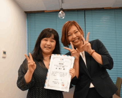 日本おうちワーク協会上級インストラクター南マイコ先生と